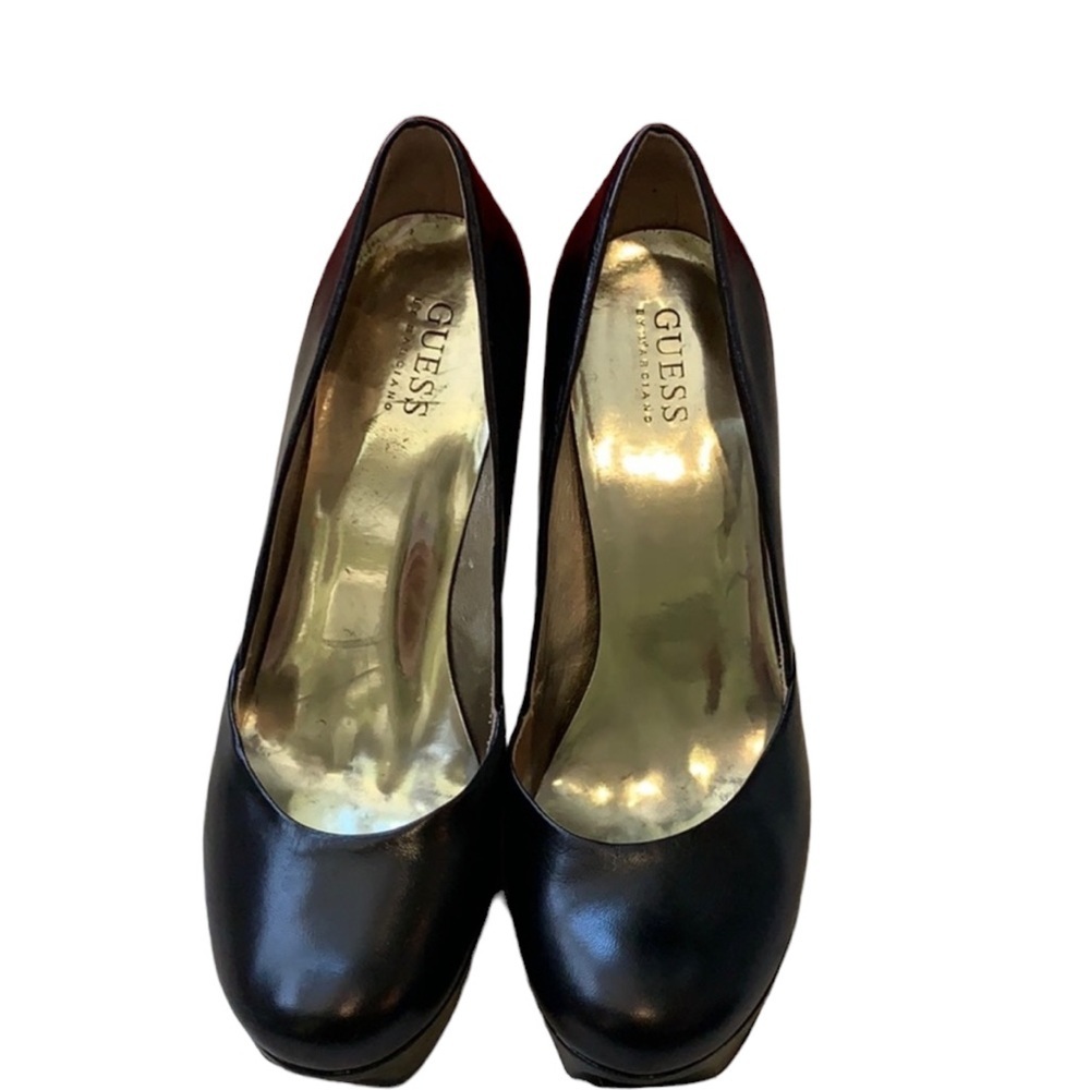 Guess heels size 8.5 leather